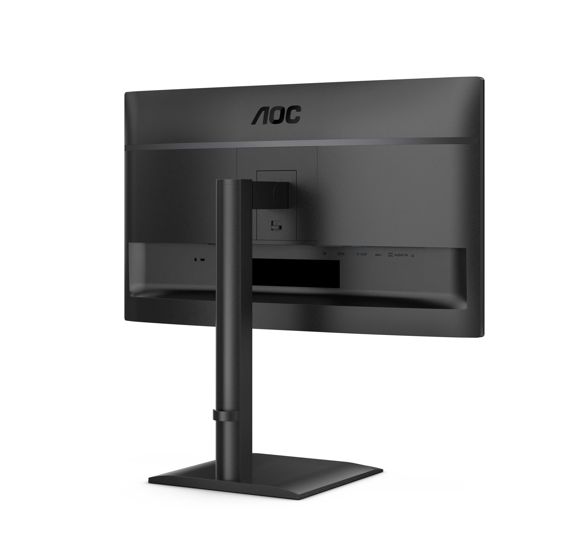 86a0c94f-5430-410a-b674-2ff68d72d68a LCD Monitor AOC 60.5 cm (23.8") 1920 x 1080 pixels Full HD Native aspect ratio 16:9 LED Flat 24E4U