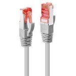Cat.6 S/FTP tinklo kabelis, 2m, pilkas, RJ45 jungtys