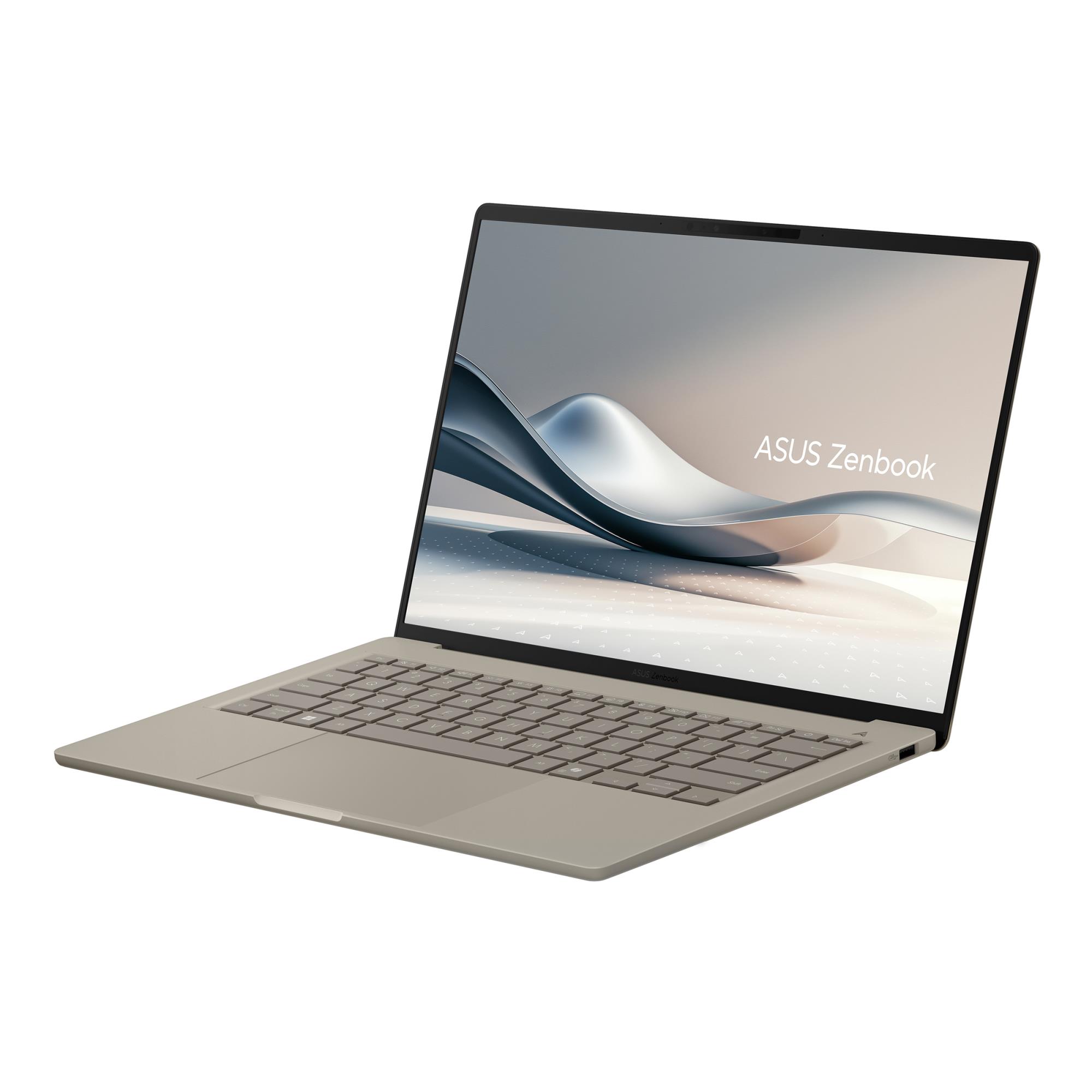 8831ff24-7ea3-465b-a649-efb21d3e0f4e Notebook ASUS ZenBook Series UX3407QA-QD202W CPU Snapdragon X X1-26-100 14" 1920x1200 RAM 16GB LPDDR5x SSD 512GB Qualcomm Adreno Integrated ENG Windows 11 Home Beige 0.98 kg 90NB1501-M00E30