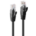 CABLE CAT6 U/UTP 0.5M/BLACK 48076 LINDY
