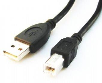 USB 2.0 laidas su A ir B jungtimis, 1.8 m ilgio