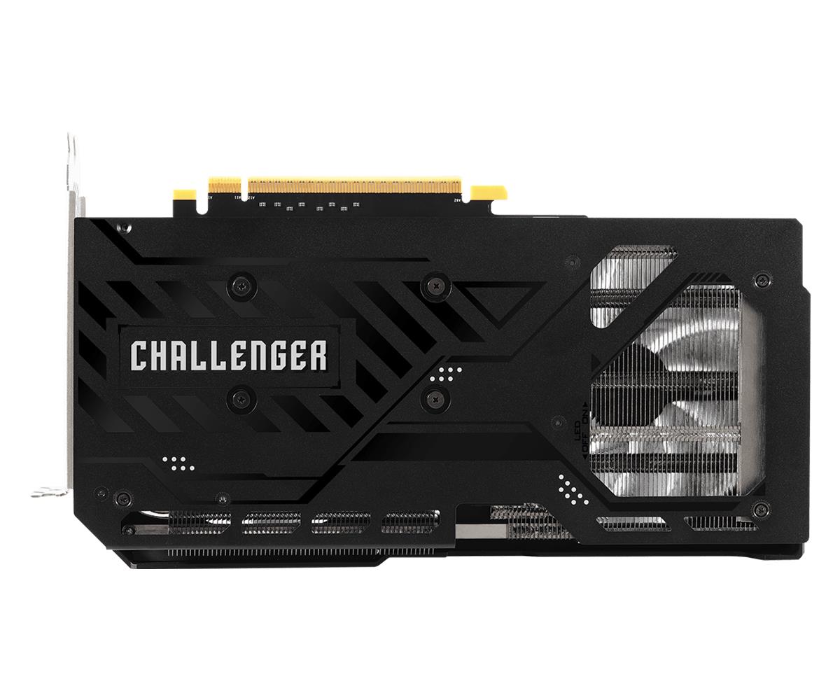 899cc6d1-1821-4ffa-9daa-8fff929c1837 Vaizdo plokštė ASROCK Intel Arc A580 su metaliniu galiniu dangteliu