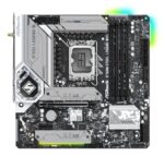 Mainboard ASROCK Intel B760 Express LGA1700 Micro-ATX Memory DDR5 Memory slots 4 1xPCI-Express 4.0 1x 1xPCI-Express 5.0 16x 4xM.2 1xHDMI 1xDisplayPort 2xUSB 2.0 5xUSB 3.2 1xUSB-C 1xPS/2 1xRJ45 3xAudio port B760MSTEELLEGENDWIFI