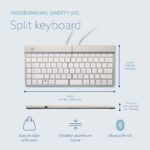 KEYBOARD WRL COMPACT BREAK/WHITE RGOSBUSWLWH R-GO TOOLS