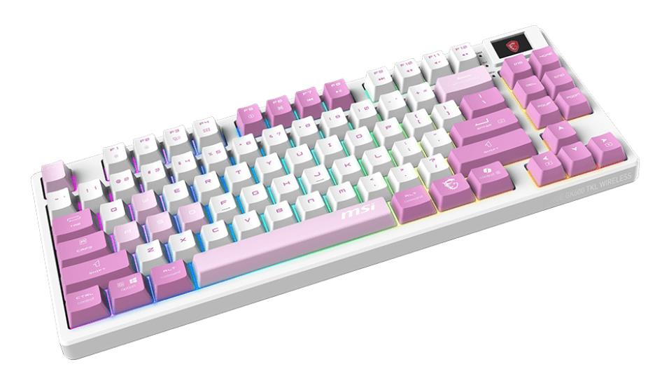 8ad63de3-aacd-4d6f-b743-57f6f52af538 KEYBOARD GAMING VIOLET US/FORGE GK600 TKL W VIOLET MSI