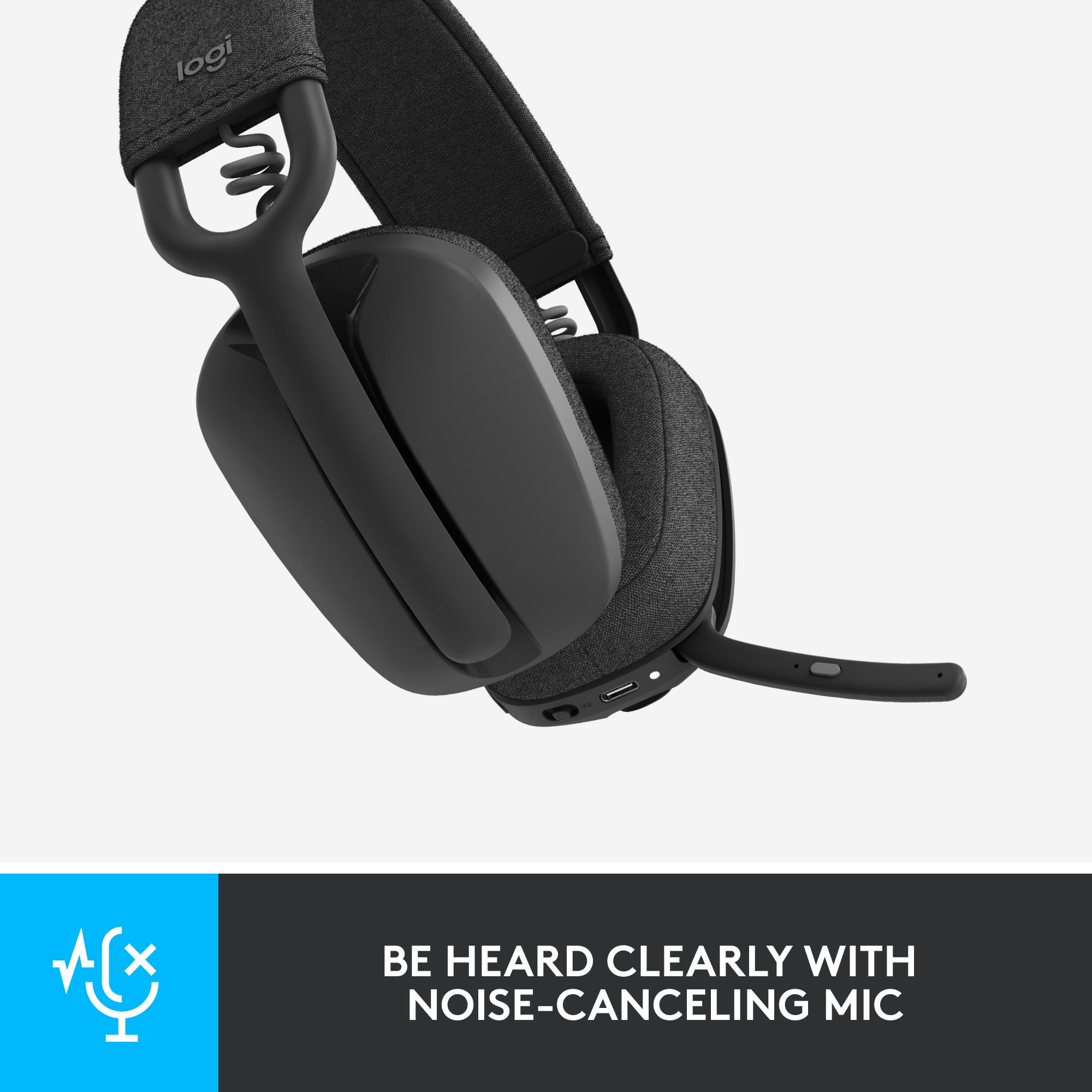 8c225123-836a-4262-9407-398947d6c54b HEADSET ZONE VIBE 100 WRL/BLACK 981-001213 LOGITECH