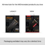 SSD WESTERN DIGITAL Black SN8100 1TB M.2 PCIe Gen5 NVMe 3D TLC Write speed 11000 MBytes/sec Read speed 14900 MBytes/sec WDS100T1X0M