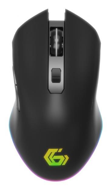 8c759062-527c-471f-9401-4b2f8ed12c30 Pelė Firebolt MUSGW-6BL-02, matoma iš šono, su RGB LED apšvietimu