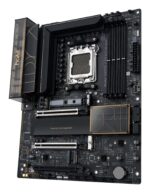Mainboard ASUS AMD X870E SAM5 ATX Memory DDR5 Memory slots 4 3xPCI-Express 4.0 16x 2xPCI-Express 5.0 16x 4xM.2 1xHDMI 1xDisplayPort 1xUSB 2.0 7xUSB 3.2 3xUSB-C 1xRJ45 3xAudio port PROARTX870E-CREATORWIFI