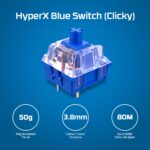 KEYBOARD ALLOY ORIGINS PBT HX/BLUE 639N4AA#ABA HYPERX