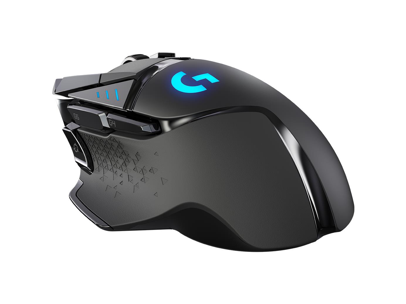 8db10e5a-b24d-4700-b3be-b1ede67a9b92 Pelė Logitech G502 su šoniniu mygtukų išdėstymu ir juoda spalva