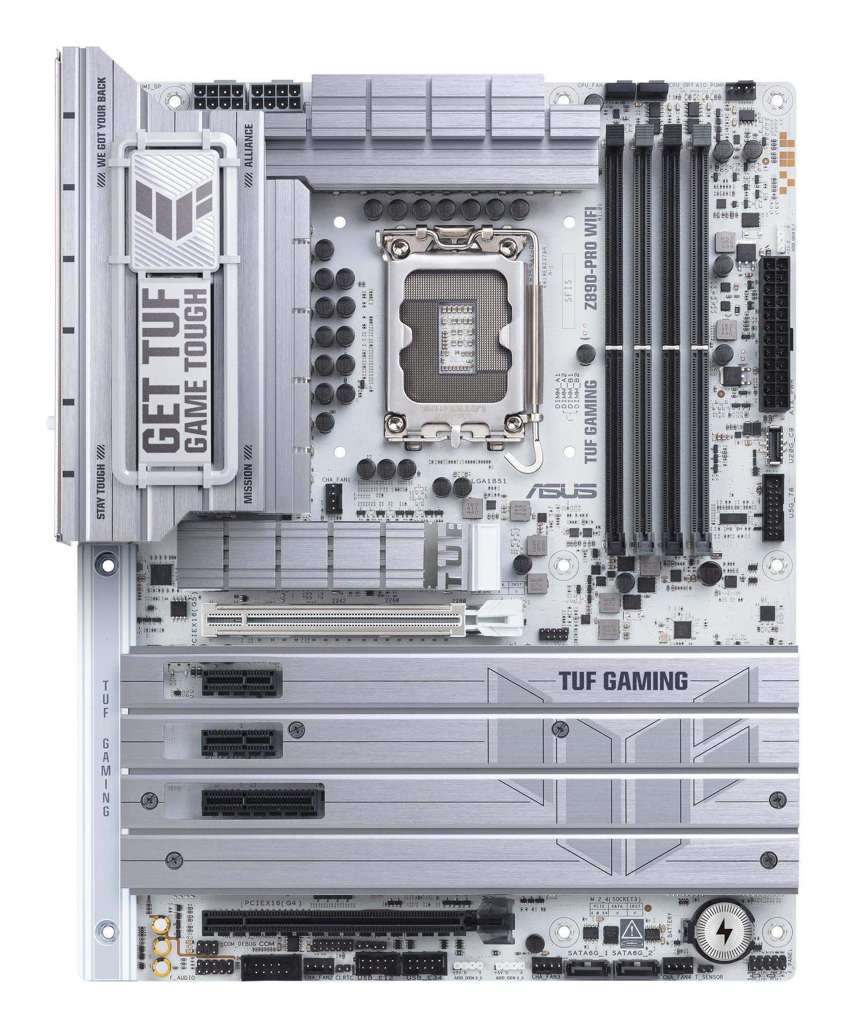 8db1e6f4-de57-418a-ae0f-6e63ba196399 Mainboard ASUS Intel Z890 LGA1851 ATX Memory DDR5 Memory slots 4 TUFGAMINGZ890-PROWIFI