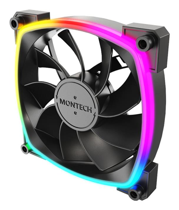 8f0ec74a-0d0a-459e-9bac-7f43409859e1 CASE FAN 120MM/RX120 PWM BLACK MONTECH