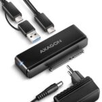 USB-C adapter AXAGON ADSA-FPX su SATA 6G ir 10Gbps greičiu