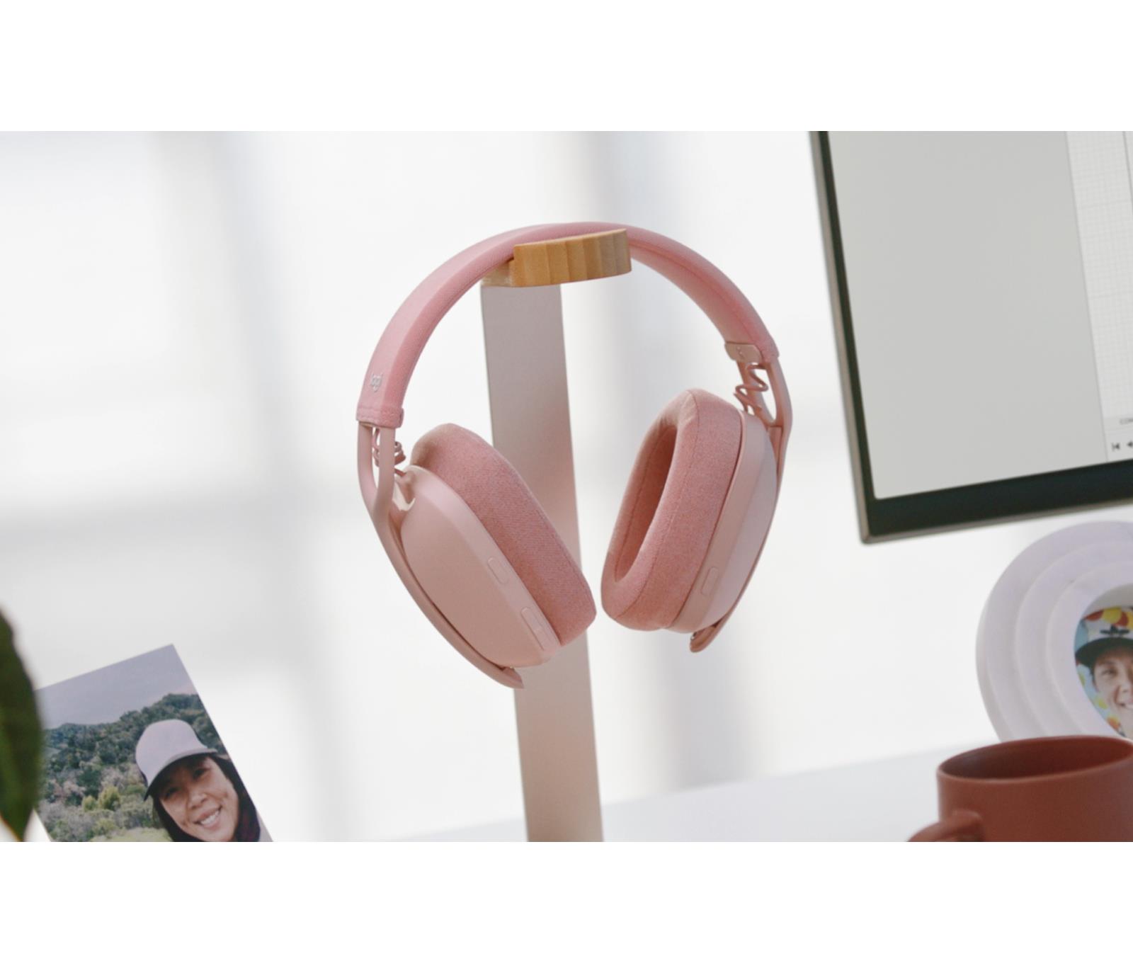 8f92cdc0-04f7-468c-b766-43efe0e9f437 HEADSET ZONE VIBE 100/PINK 981-001224 LOGITECH