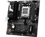 Motininė plokštė ASROCK B850M-X WIFI R2.0, viršutinė perspektyva su jungtimis