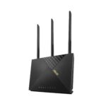 Wireless Router ASUS Wireless Router 1800 Mbps Wi-Fi 5 Wi-Fi 6 1 WAN 4x10/100/1000M Number of antennas 4 4G-AX56