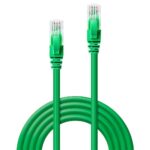 Cat6 U/UTP tinklo kabelis, 1m, žalias
