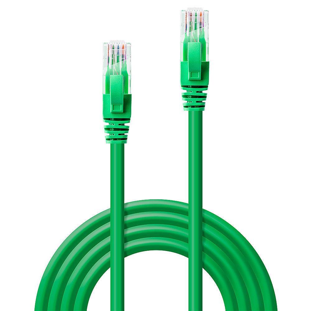 90a85990-c28d-4c5b-877d-3a07ec1f29a7 Cat6 U/UTP tinklo kabelis, 1m, žalias