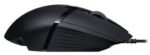 Pelė Logitech G402 su 8 mygtukais, matoma iš šono