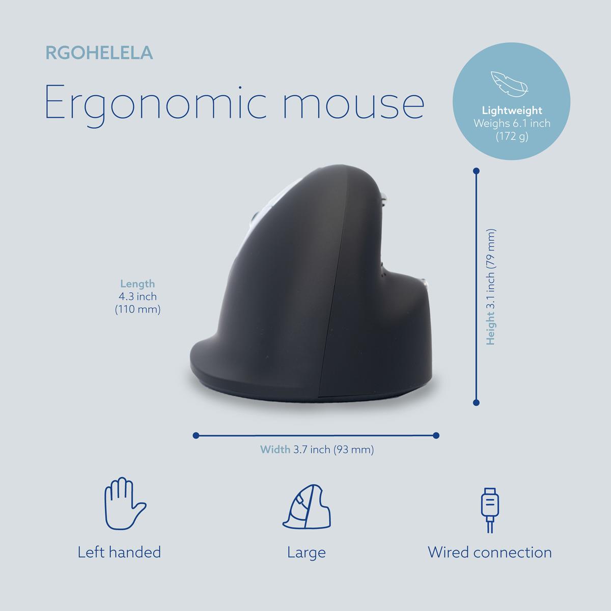 91e7852b-b225-4995-8ad1-cc120334ca5e MOUSE USB OPTICAL BREAK/L. BLACK RGOHELELA R-GO TOOLS