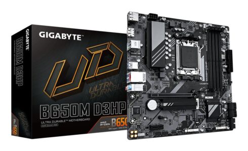 GIGABYTE B650 SAM5 Micro-ATX motininė plokštė su DDR5 atmintimi