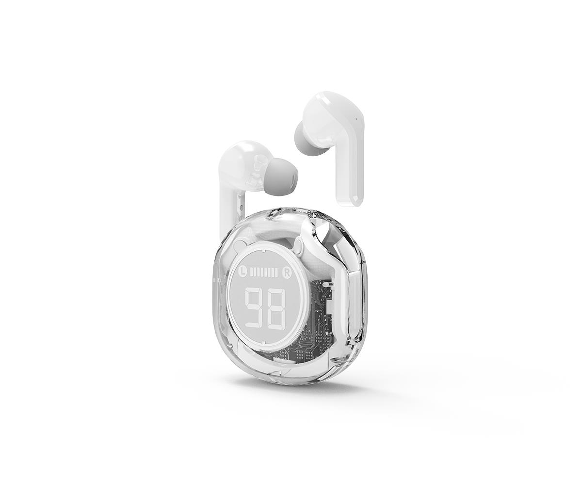 HEADSET BLUETOOTH WHITE TWST 01 W GEMBIRD RPC LT
