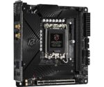 Mainboard ASROCK Intel B760 Express LGA1700 Mini-ITX Memory DDR5 Memory slots 2 1xPCI-Express 5.0 16x 3xM.2 1xHDMI 1xDisplayPort 5xUSB 3.2 1xUSB-C 1xOptical S/PDIF 1xRJ45 2xAudio port B760ILIGHTNINGWIFI