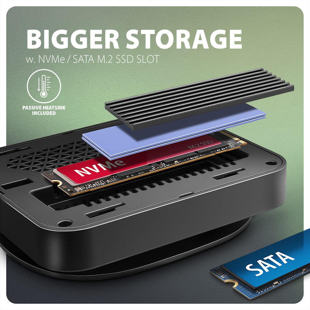 931c0d43-0448-4216-bc18-fac7cdc9e6bb NB ACC DOCKING STATION/NVME/SATA 9IN1 HMC-UFO AXAGON