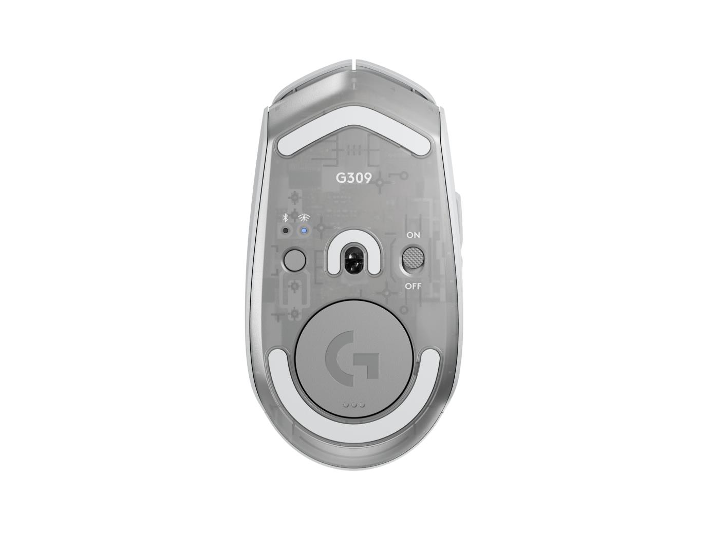 941e1e92-7436-483c-acb5-321155f70b83 MOUSE USB OPTICAL WRL G309/WHITE 910-007207 LOGITECH