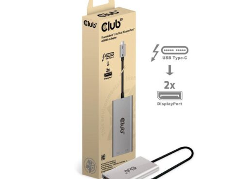 I/O ADAPTER THUNDERBOLT TO DP/CSV-1586 CLUB3D