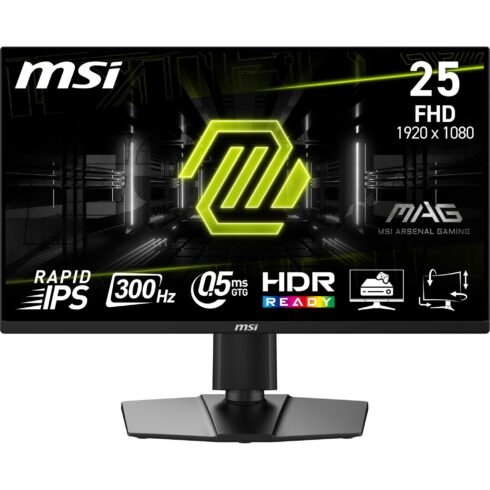 LCD monitor MSI MAG 255PXF 24.5" su 300Hz atnaujinimo dažniu