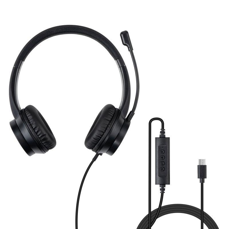 94f6d178-0f54-4021-8ea6-5e2182bac870 HEADSET USB-C OFFICE/20439 LINDY