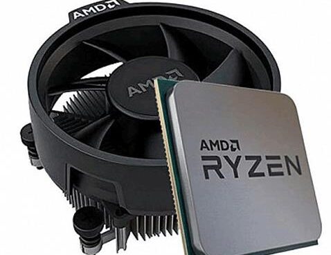 CPU AMD Desktop Ryzen 5 5500 Cezanne 3600 MHz Cores 6 16MB Socket SAM4 65 Watts MultiPack 100-100000457MPK