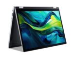 Notebook ACER Aspire Go Spin 14 AGSP14-31PT-C72L CPU Intel N-Series N150 800 MHz 14" Touchscreen 1920x1200 RAM 16GB LPDDR5 SSD 512GB IntelGraphics Integrated ENG Windows 11 Home Pure Silver 1.54 kg NX.J3UEL.001
