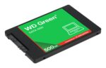SSD WESTERN DIGITAL Green 500GB 3D NAND Read speed 545 MBytes/sec 2,5" MTBF 2000000 hours WDS500G5G0A