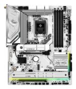 Mainboard ASROCK Intel B860 Express LGA1851 ATX Memory DDR5 Memory slots 4 1xPCI-Express 4.0 16x 1xPCI-Express 5.0 16x 1xM.2 1xHDMI 1xDisplayPort 1xAudio-Out 1xMicrophone 3xUSB 2.0 6xUSB 3.2 1xUSB-C w/Thunderbolt 1xOptical S/PDIF 1xRJ45 B860STEELLEGENDWIFI