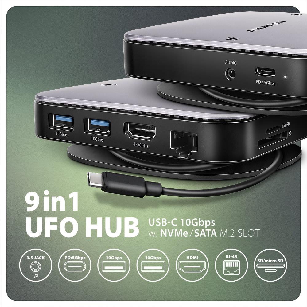 977bb465-c42e-40a7-926e-b6486f89cc24 NB ACC DOCKING STATION/NVME/SATA 9IN1 HMC-UFO AXAGON