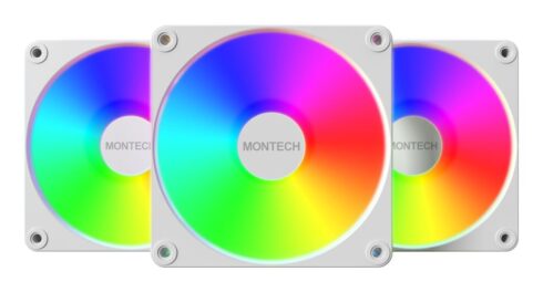 Aušintuvas 120mm Montech GF120 V2 su ARGB apšvietimu