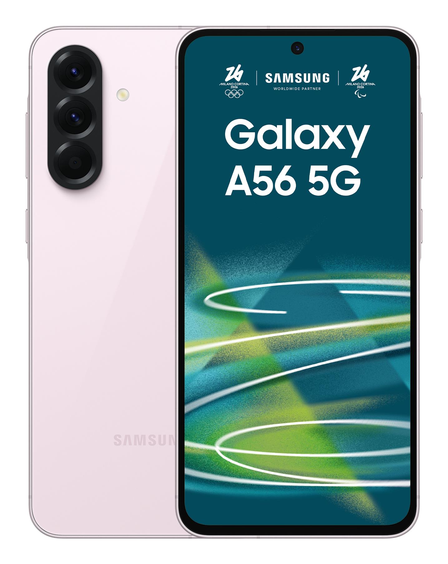 97e7bba3-fc87-41a0-a8bd-4d776d6913a6 Mobilus telefonas Galaxy A56 5G su 128GB atminties, rožinės spalvos