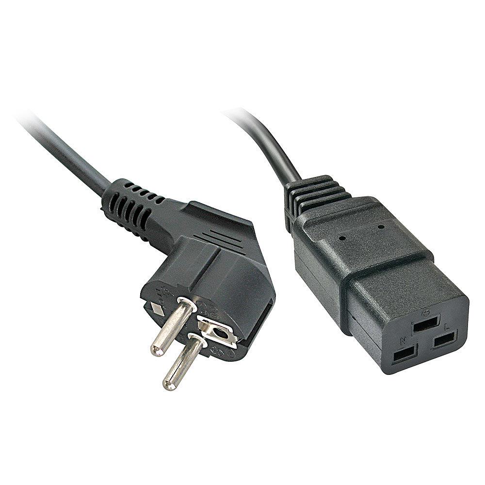 98127b49-6d87-4bbf-a0ef-2db9e08e5edc Schuko į IEC C19 maitinimo kabelis, 2m, 16A