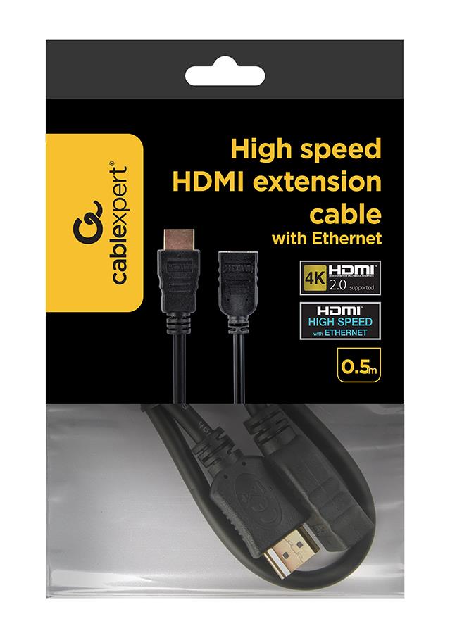 98510554-5395-4761-8eed-0a81b83c1023 CABLE HDMI EXTENSION 0.5M/CC-HDMI4X-0.5M GEMBIRD