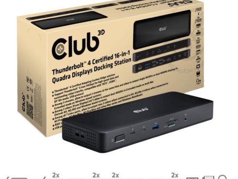 NB ACC DOCKING STATION 16IN1/THUNDERBOLT CSV-1583 CLUB3D