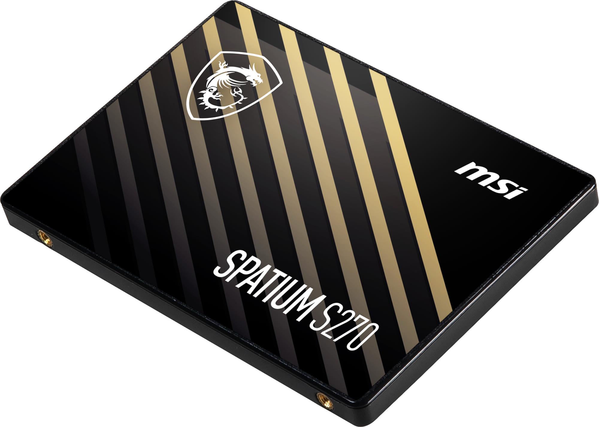 99a8239c-b7dc-454a-9c21-49d17def7c00 SSD MSI SPATIUM S270 480GB su 450 MB/s rašymo greičiu