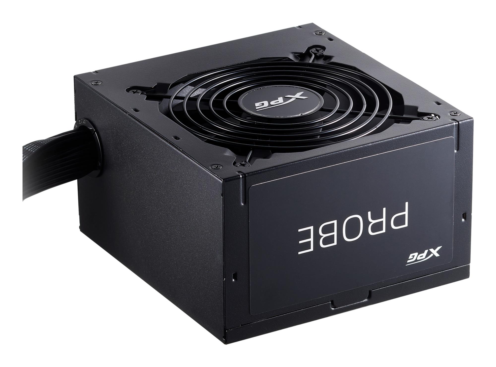 9a486159-2b51-4fb6-b91d-e7e73cda0e9b Power Supply ADATA PROBE BRONZE Power Supply 600 Watts Efficiency 80 PLUS BRONZE PFC Active MTBF 100000 hours PROBE600B-BKCEU