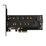 SSD ACC ADAPTER NVME/SATA/M.2/PCIE SP&LP PCEM2-DC AXAGON