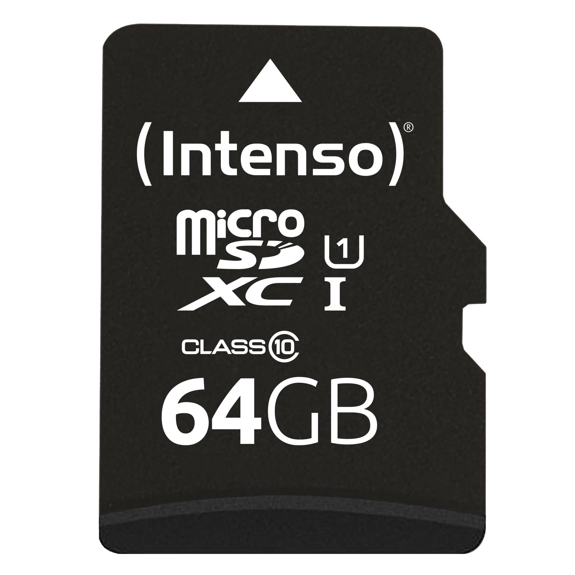 9b26800b-fd6b-41aa-9203-8da50a13a705 Micro SDXC kortelė 64GB su UHS-I greičiu ir adapteriu