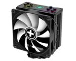 CPU aušintuvas M704PRO.ARGB su RGB apšvietimu ir juodu korpusu