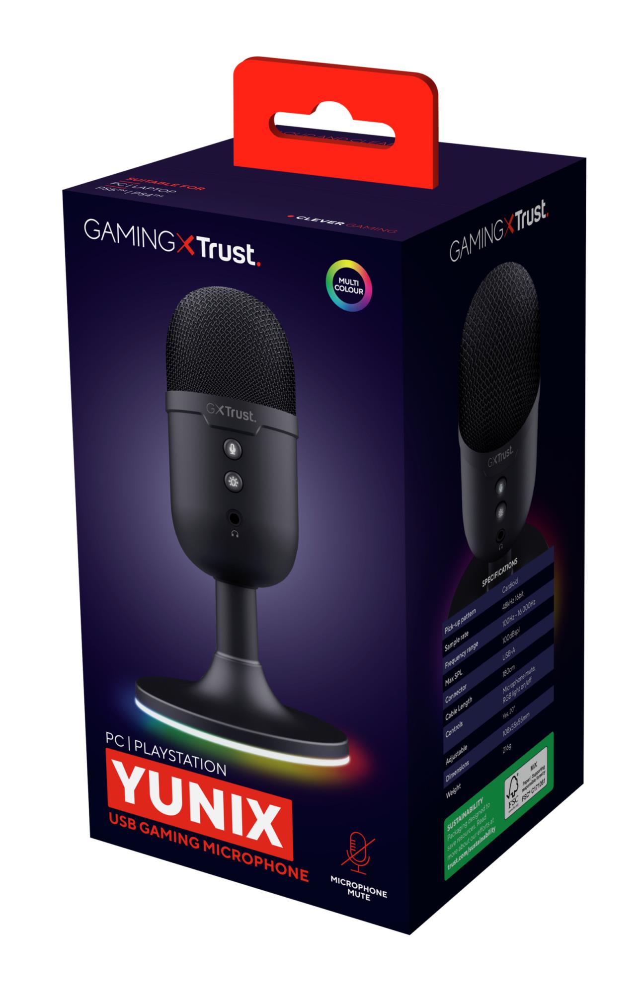 9b77e53c-33f9-43d6-a4c5-4866ec85ba7c MICROPHONE GXT234 YUNIX USB/BLK 25372 TRUST