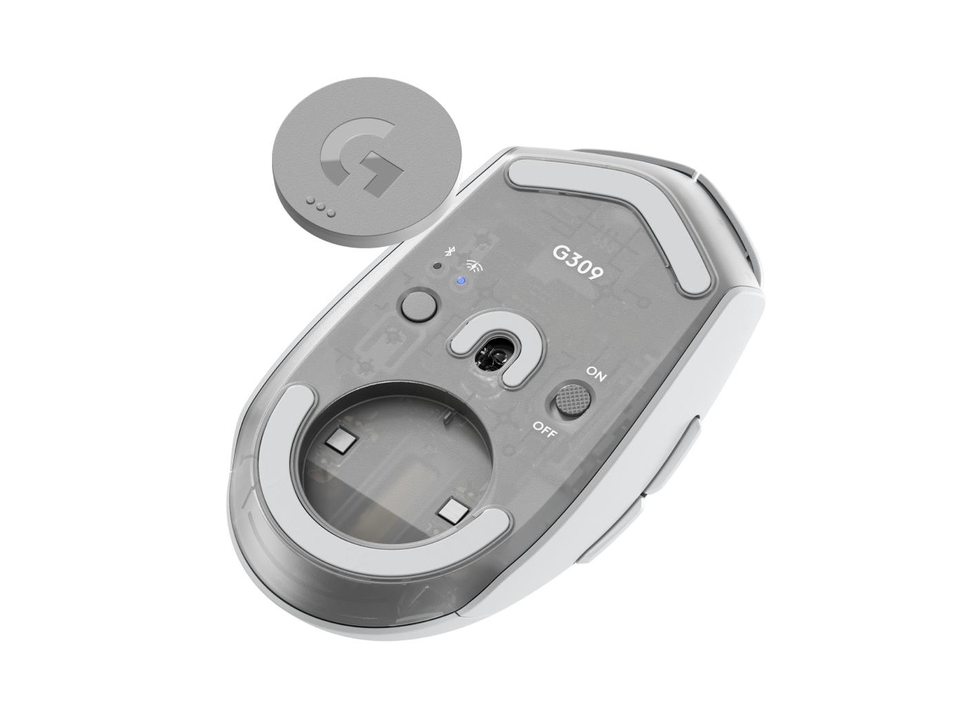9c4819c0-50eb-4836-86ac-06904f727709 MOUSE USB OPTICAL WRL G309/WHITE 910-007207 LOGITECH